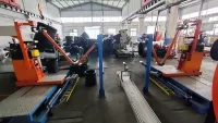 خط بناء مداسات الإطارات بتقنية لفّ شرائط المطاط